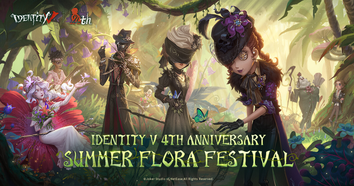 Identity V Official Website-Identity V 4th Anniversary